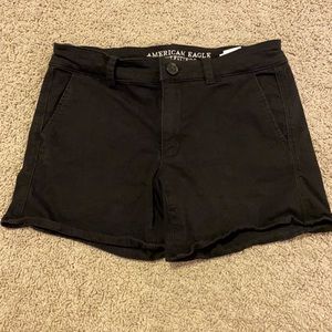 Black American eagle shorts